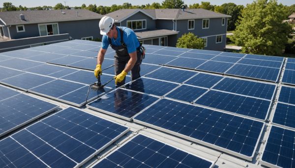 Optimiser l'entretien des panneaux solaires pour améliorer leur durabilité